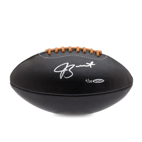 Jameis Winston Autographed Black Leather Head Football