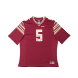 Jameis Winston Autographed & Inscribed FSU Garnet Nike Replica Jersey