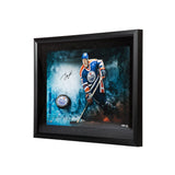 Jari Kurri Autographed "Breaking Through" Display