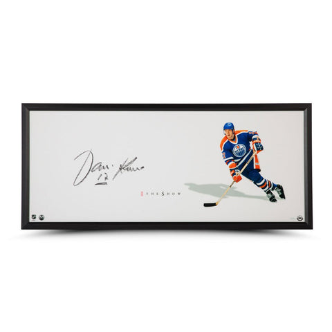 Jari Kurri Autographed "The Show" Display