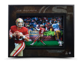 Joe Montana Autographed "Prolific Passer" Shadow Box