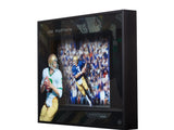 Joe Montana Autographed "Roll Out" Shadow Box