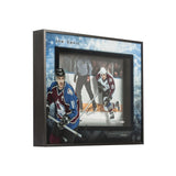 Joe Sakic Autographed Captain Avalanche Shadow Box