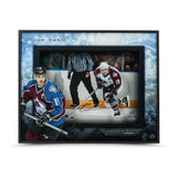 Joe Sakic Autographed Captain Avalanche Shadow Box