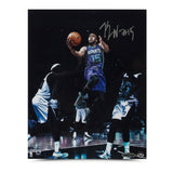 Kemba Walker Autographed Splitting the Defense Photo