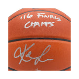 Kevin Love Autographed & Inscribed Spalding Indoor/Outdoor Basketball