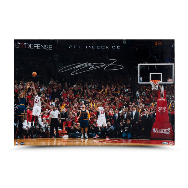 LeBron James Autographed "Ball Game" Photo