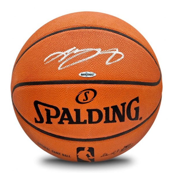 LeBron James Autographed Spalding Basketball