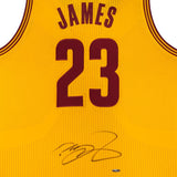 LeBron James Signed Cleveland Cavaliers Authentic Adidas Alternate Jersey