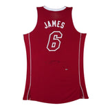 LeBron James Signed Miami Heat Authentic Pride Jersey