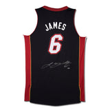 LeBron James Signed Miami Heat Authentic Adidas Away Jersey