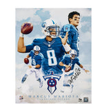 Marcus Mariota Autographed "Titan" 16 x 20 Photo