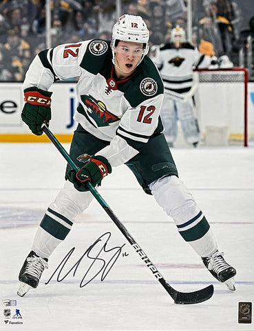 Matt Boldy Signed 16x20 Minnesota Wild Photo Fanatics