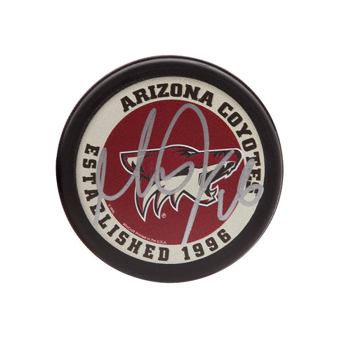 Max Domi Autographed Arizona Coyotes Puck