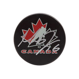 Max Domi Autographed Team Canada Puck