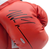 Mike Tyson Autographed Red Everlast Boxing Gloves