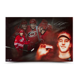 Noah Hanifin Autographed "First Horn" 16 x 24