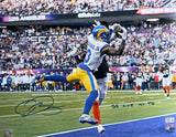 Odell Beckham Jr Signed Rams 16x20 Super Bowl LVI Photo SB LVI 1st TD Insc BAS