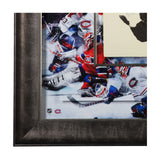 Patrick Roy Autographed Canadiens Tegata