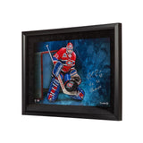 Patrick Roy Autographed & Inscribed Breaking Through 24 x 16