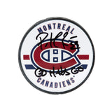 Patrick Roy Autographed & Inscribed Montreal Canadiens Acrylic Puck