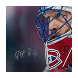 Patrick Roy Autographed "Up Close & Personal" 20 x 24 Canvas