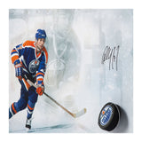 Paul Coffey Autographed "Slap Shot" Breaking Through