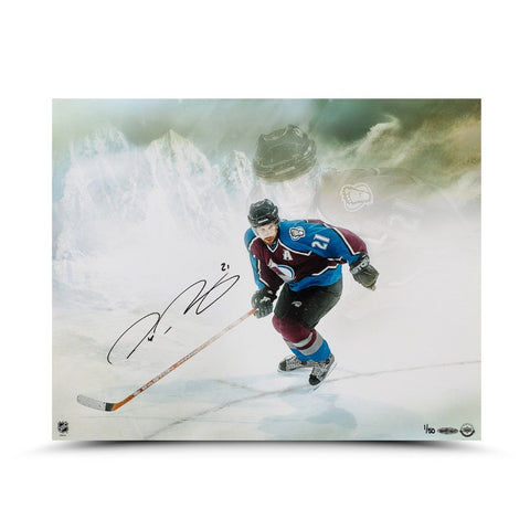 Peter Forsberg Autographed "Watcher" 16 x 20 Photo