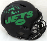 LADAINIAN TOMLINSON AUTOGRAPHED JETS ECLIPSE FULL SIZE HELMET HOF BECKETT 185782