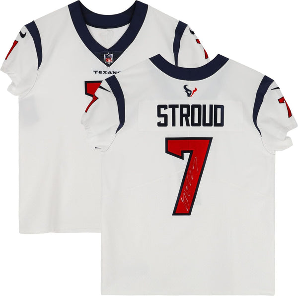 C.J. Stroud Houston Texans Autographed Red Nike Elite Jersey