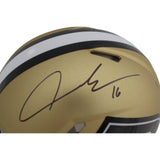 Aidan O'Connell Signed Purdue Boilermakers Authentic Helmet Insc. Beckett 48887