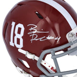 Brian Robinson Autographed Alabama Crimson Tide Mini Speed Helmet Fanatics