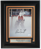 Bernie Parent Signed Framed Philadelphia Flyers 8x10 Photo JSA ITP