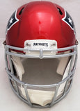 MAC JONES AUTOGRAPHED PATRIOTS FLASH FULL SIZE AUTHENTIC HELMET BECKETT 206518