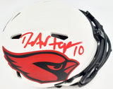 DEANDRE HOPKINS AUTO CARDINALS LUNAR ECLIPSE SPEED MINI HELMET BECKETT 193896