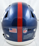 Malik Nabers Autographed New York Giants F/S Speed Flex Helmet- Fanatics *White