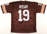 Bernie Kosar Signed Cleveland Browns Jersey (PSA Holo) 2xPro Bowl Q.B. Unv Miami