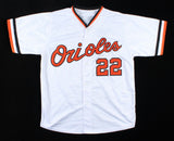 Jim Palmer Signed Career Stat Baltimore Orioles Jersey Inscr. "HOF 90" (JSA COA)