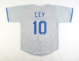 Ron Cey Signed Los Angeles Dodgers Jersey (JSA COA) 1981 World Series Champ 3B