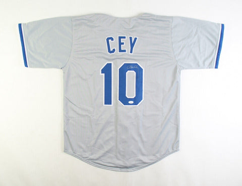 Ron Cey Signed Los Angeles Dodgers Jersey (JSA COA) 1981 World Series Champ 3B