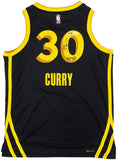 WARRIORS STEPHEN CURRY AUTOGRAPHED NIKE JERSEY 48 NIGHT NIGHT JSA 235506