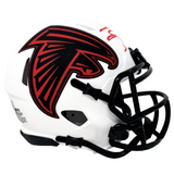 Bijan Robinson Atlanta Falcons Signed Riddell Lunar Mini Helmet BAS Beckett