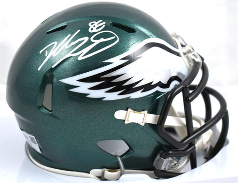 Dallas Goedert Autographed Philadelphia Eagles Speed Mini Helmet Fanatics