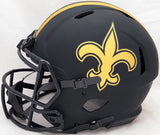 DREW BREES AUTOGRAPHED SAINTS ECLIPSE FULL SIZE AUTH HELMET SB MVP BECKETT