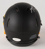 Markus Wheaton Signed Steelers Custom Matte Black Speed Ice Mini-Helmet TSE COA