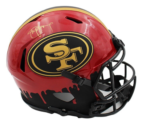 Steve Young Signed San Francisco 49ers Custom Speed Authentic Eclipse NFL Helmet