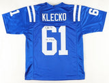 Dan Klecko Signed Indianapolis Colts Jersey Inscribed "XLI SB Champs" (JSA COA)