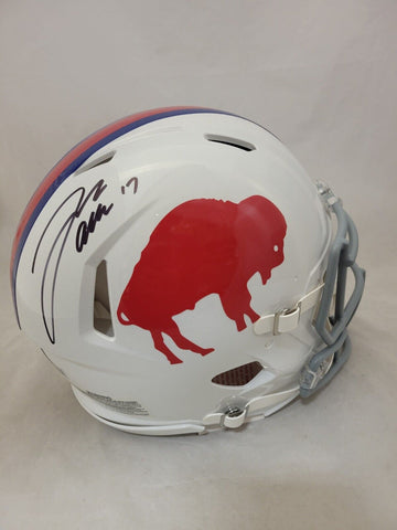 JOSH ALLEN SIGNED BUFFALO BILLS F/S CLASSIC SPEED AUTHENTIC HELMET BECKETT COA