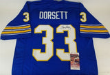 Tony Dorsett Signed Pitt Panthers Jersey (JSA COA) 1976 Heisman Winner / Cowboys