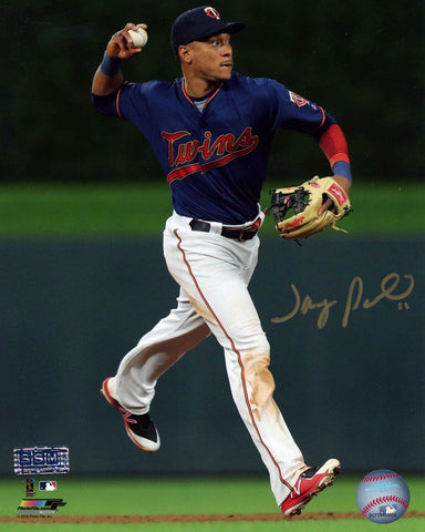 JORGE POLANCO AUTOGRAPHED SIGNED MINNESOTA TWINS 8x10 PHOTO COA